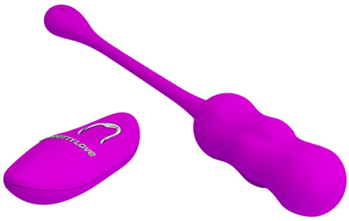 Перезаряжаемое виброяйцо Pretty Love Leshy с беспроводным управлением фото 4