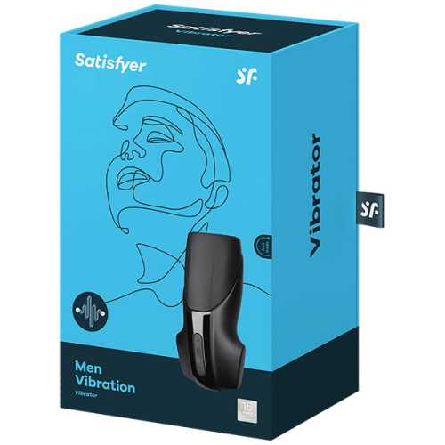 Перезаряжаемый мастурбатор с вибрацией Satisfyer Men Vibration фото 11