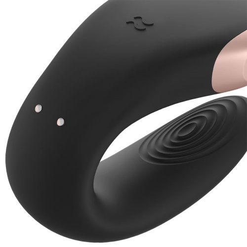 Смарт-стимулятор для пар Satisfyer Double Love черный фото 5