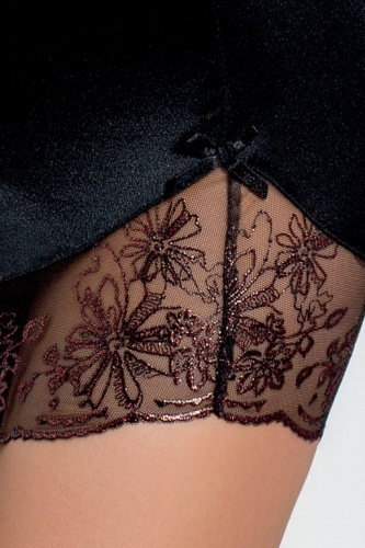 Элегантная черная сорочка Brida L/XL фото 3