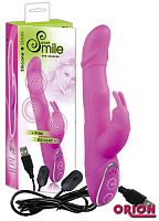 Smile Вибратор Charge розовый