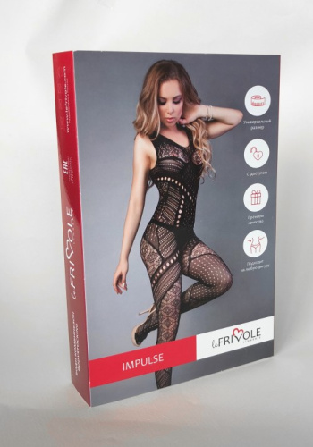 Кэтсьюит черный Геометрия S/L фото 3