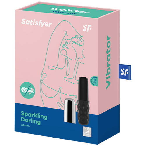 Вибромассажер Satisfyer Sparkling Darling серебристый фото 8