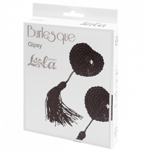 Пэстисы с кисточками Burlesque Gipsy черные фото 8