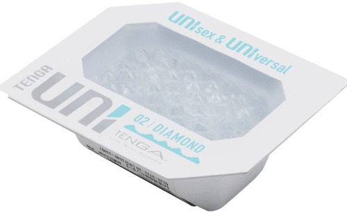 Мастурбатор Tenga Uni Diamond прозрачный фото 10