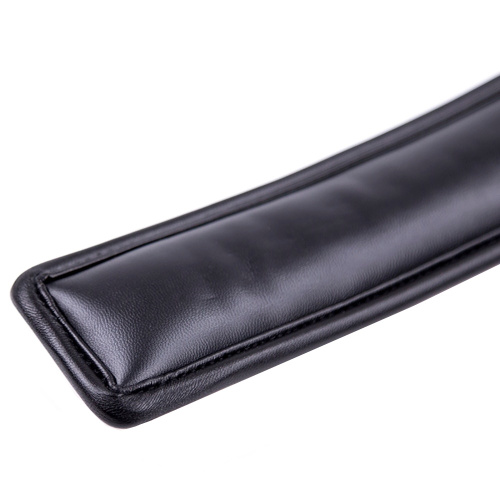 Ошейник с поводком красно-черный фото 5