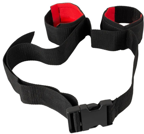Черно-красный фиксатор для рук фото 2