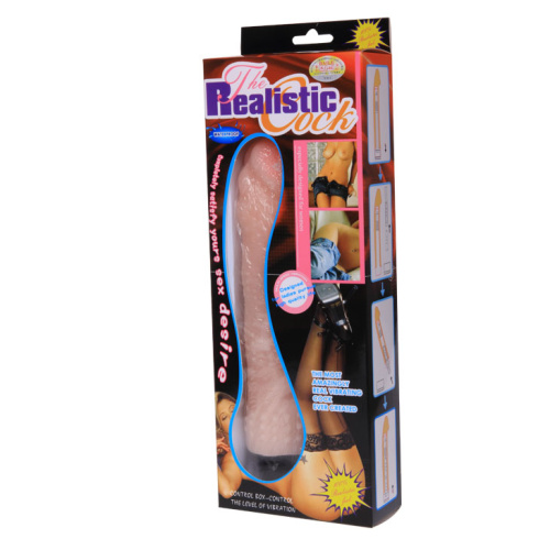 Вибратор с пупырышками из серии Realistic фото 2