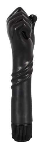 Анальный вибромассажер-кулак для фистинга The Black Fist фото 6