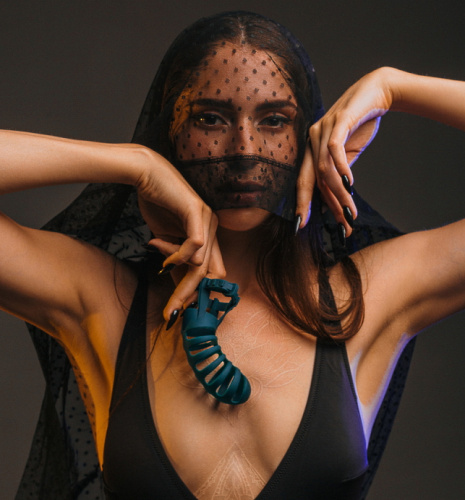 Силиконовый пояс верности Party Hard зеленый фото 7