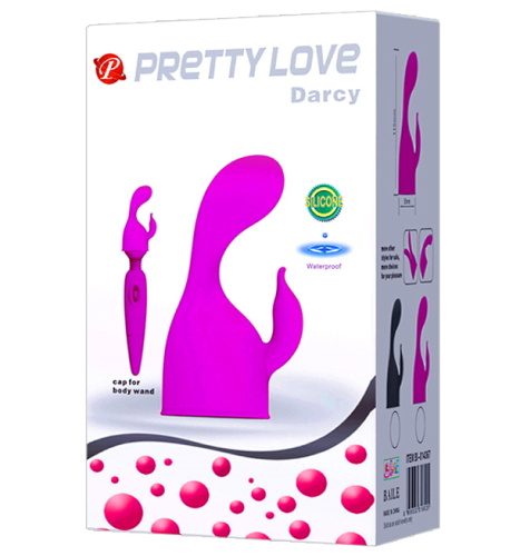 Насадка для вибромассажёра Pretty Love Darcy фото 7