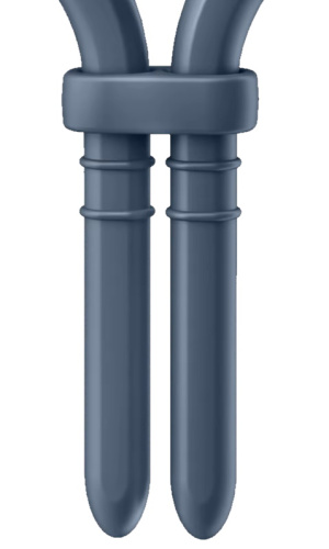 Эрекционное смарт-кольцо Satisfyer Bullseye серое фото 3