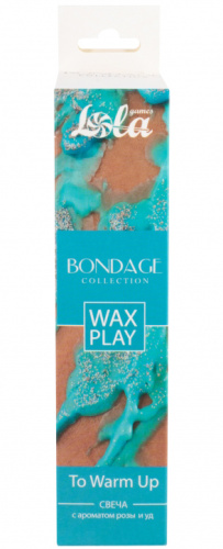 Низкотемпературная свеча для Wax Play Bondage To Warm Up 80 гр фото 4