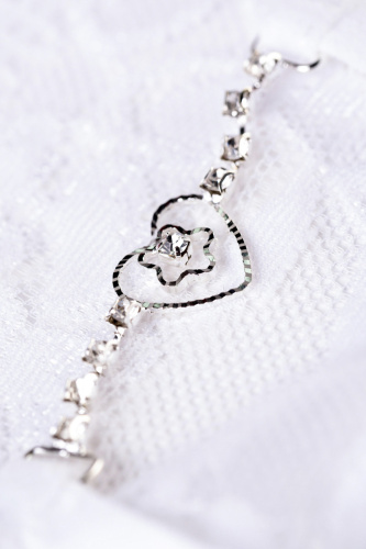 Трусики со стразами Joli Lillian белые OS фото 4