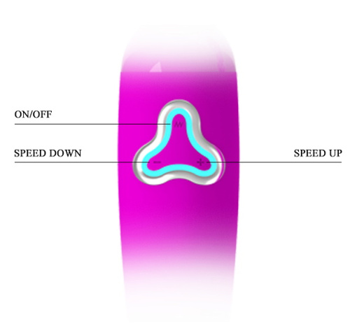 Вибромассажер Pretty Love Body Wand с 7 функциями вибрации розовый фото 6