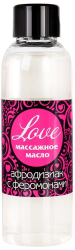 Массажное масло с феромонами Love 75 мл фото 2