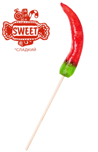 Сувенирный леденец Сладкий Перчик 30 гр фото 2