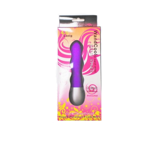 Вибратор пурпурный Wand Cool фото 2