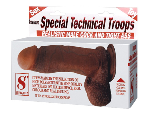 Прозрачный фаллоимитатор на присоске 19 см фото 8