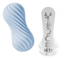 Мастурбатор Tenga Flex Bubbly Blue