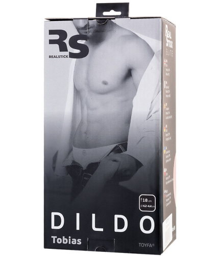 Фаллоимитатор на присоске Toyfa RealStick Elite Tobias 16 см фото 2