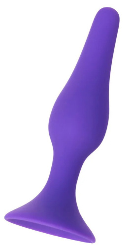 Классическая анальная пробка Small фиолетовая фото 3