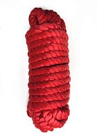 Бондажная нейлоновая веревка красная 5 м