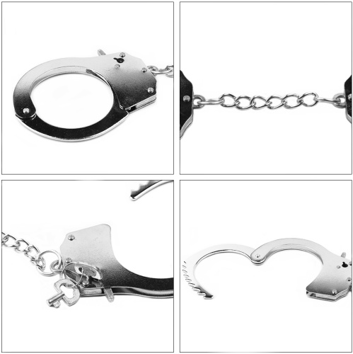 Наручники Fetish Pleasure Metal Hand Cuffs фото 4