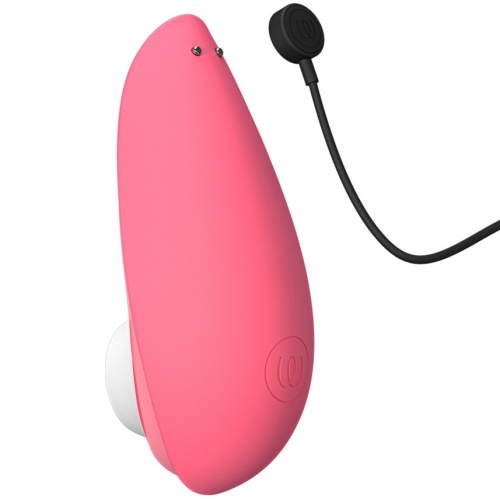 Бесконтактный вакуумно-волновой стимулятор клитора Womanizer Liberty 2 розовый фото 9