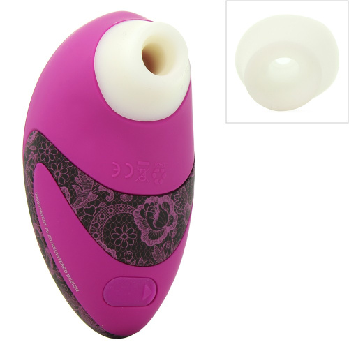 Бесконтактный клиторальный стимулятор Womanizer Pro W500 бордовый фото 6