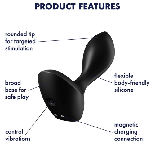 Вибромассажер простаты Satisfyer Backdoor Lover черный фото 7