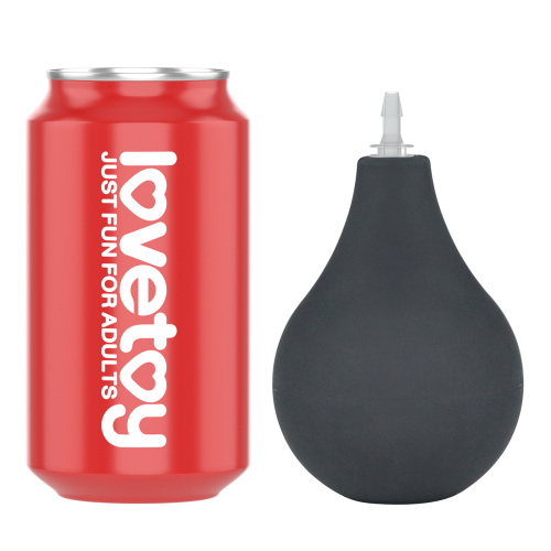 Черный фаллос с имитацией семяизвержения Lovetoy Squirt Extreme 23 см фото 7