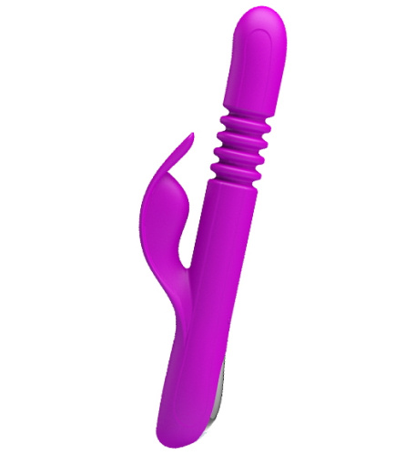 Вибратор-кролик с ротацией и поступательными движениями Pretty Love Donahue фото 3