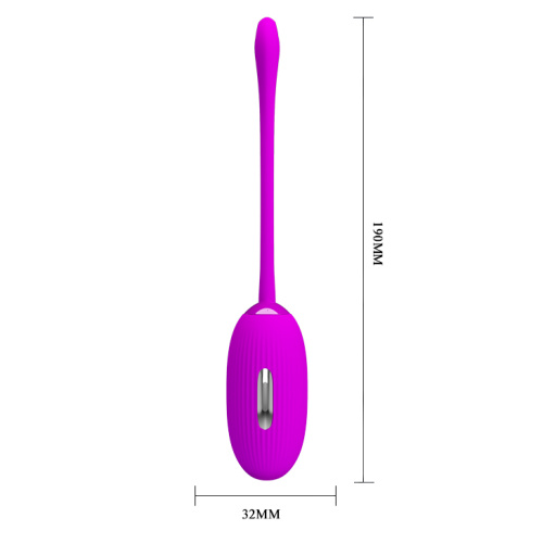 Виброяйцо Shock fun с электростимуляцией и дистанционным управлением пурпурное фото 4
