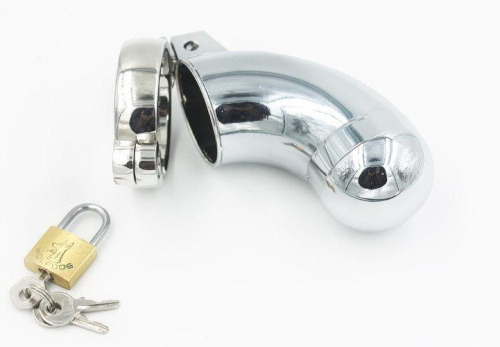 Пояс верности из нержавеющей стали с диаметром кольца 4,5 см фото 4