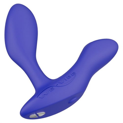 Регулируемый смарт-вибромассажер простаты We-Vibe Vector Plus синий фото 4