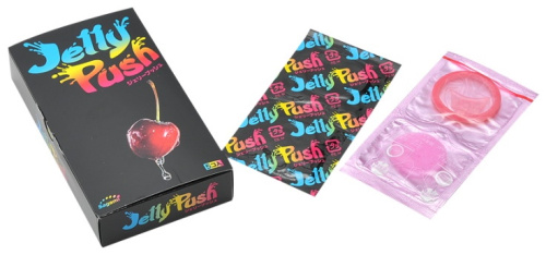 Презервативы с дозированием лубриканта Sagami Jelly Push 5 шт фото 2