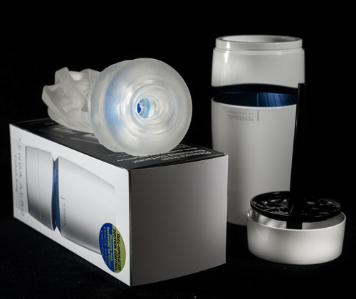 Мастурбатор с имитацией орального секса Tenga Aero Cobalt Ring фото 14