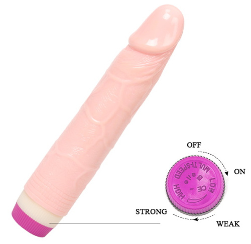 Реалистичный фаллоимитатор с вибрацией 21 см фото 4