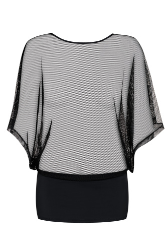 Эротичное черное платье и трусики-стринги Punker S/M фото 3