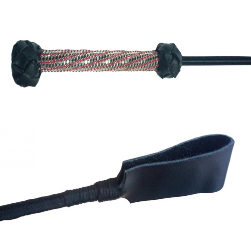 Стек с декорированной красными стразами ручкой фото 2