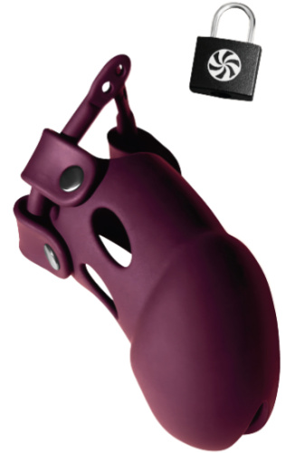 Силиконовый пояс верности Vanilla Guard Wine Red