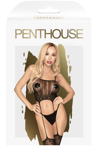 Откровенный боди-комбинезон Penthouse Sex Dealer S/L фото 3