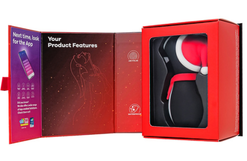 Бесконтактный стимулятор клитора Satisfyer Penguin Holiday Edition фото 13