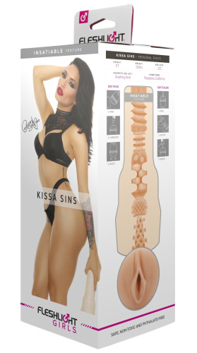 Вагина-мастурбатор Fleshlight Girls Kissa Sins фото 9