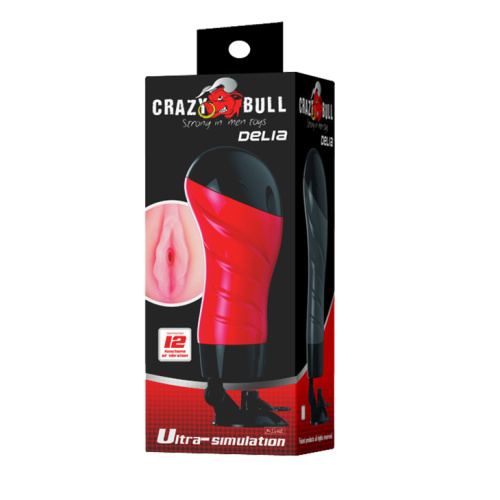 Вибро-мастурбатор на присоске Crazy Bull Delia, попка фото 8