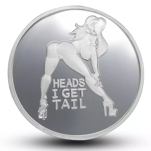 Сувенирная монета Lucky Girl фото 2