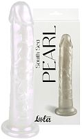 Перламутровый фаллос на присоске South Sea Pearl белый 20 см