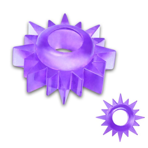 Сиреневое кольцо на пенис Topgear для эрекции