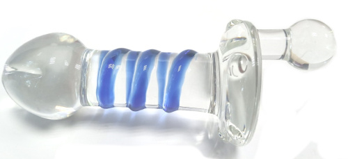 Стеклянная пробочка с ручкой фото 2